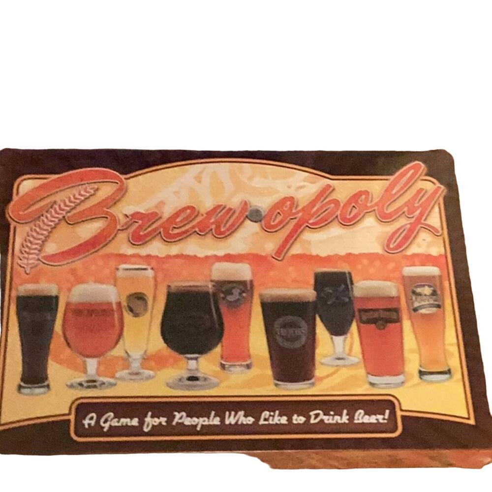 SEALED Unopened Brewopoly Drinking Board Game for Beer Drinkers Made in USA NEW